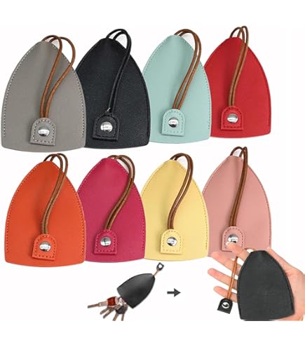 Bolsas Para Llaves Monedero De Cuero Para Llaves, Estuche Para