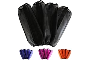 KZWT Horse Leggings Fine Mesh Horse Fly Boots Breathable Horse Boots Leg Wraps (Set of 4) Universal Size Provide Protection for Your Horse Against Horsefly