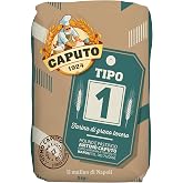 Antimo Caputo Tipo 1 Wheat Flour 11 LB Bag - Soft Wheat Flour, With Germ &amp; Bran, Rustic Breads, Pizza &amp; More - Italian Flour