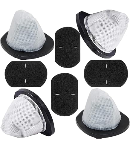 Fette Filter Für Bissell 3-in-1 Stick Staubsauger – 6 Stück, Kompatibel Mit Modellserie 38B1, Ersetzt 203-7423