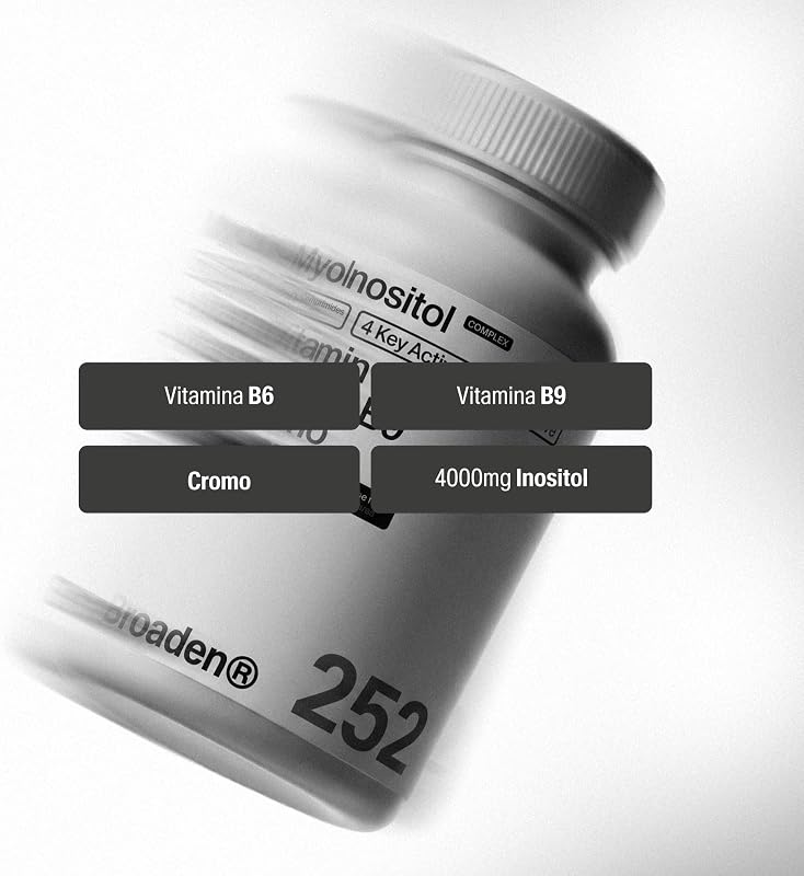 420 Comprimidos Myo Inositol 4000mg con Vit B6 + Vit B9 + Cromo | 4 en 1 — foto 4 de 7