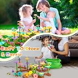 Funsland Flower Garden Building Toys 272 PCS Kids STEM Learning Set view 4