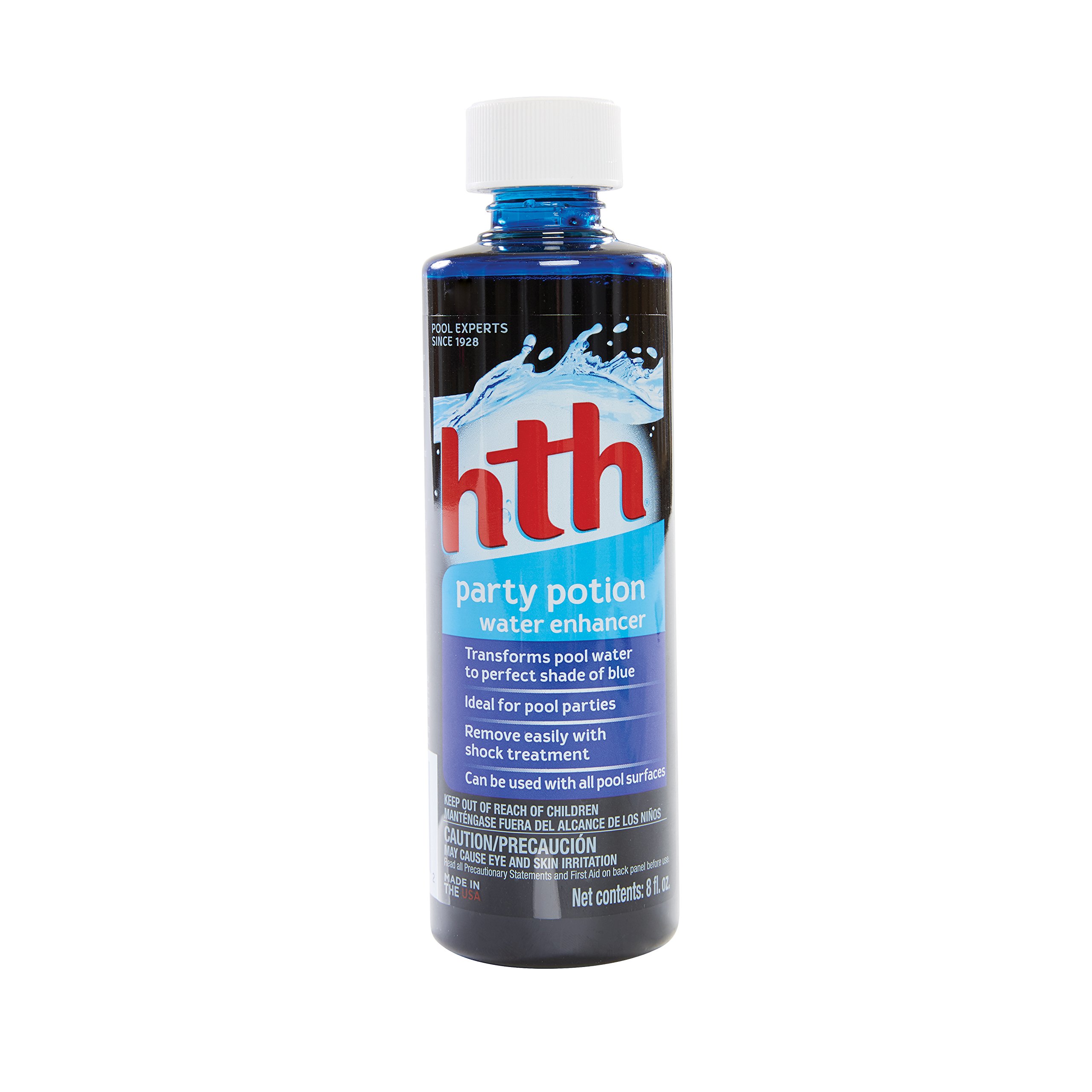 HTH 67018 Party Potion Water Enhancer Swimming Pool Colorant, 8 fl oz