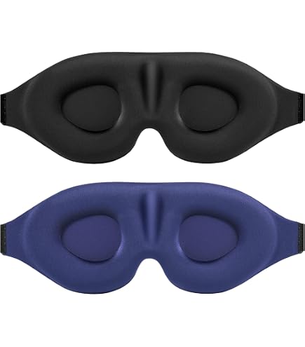 その他 Sleep i Mask Amazon.com: Sleep Eye Mask for Men Women 2 Pack 3D Contoured Cup