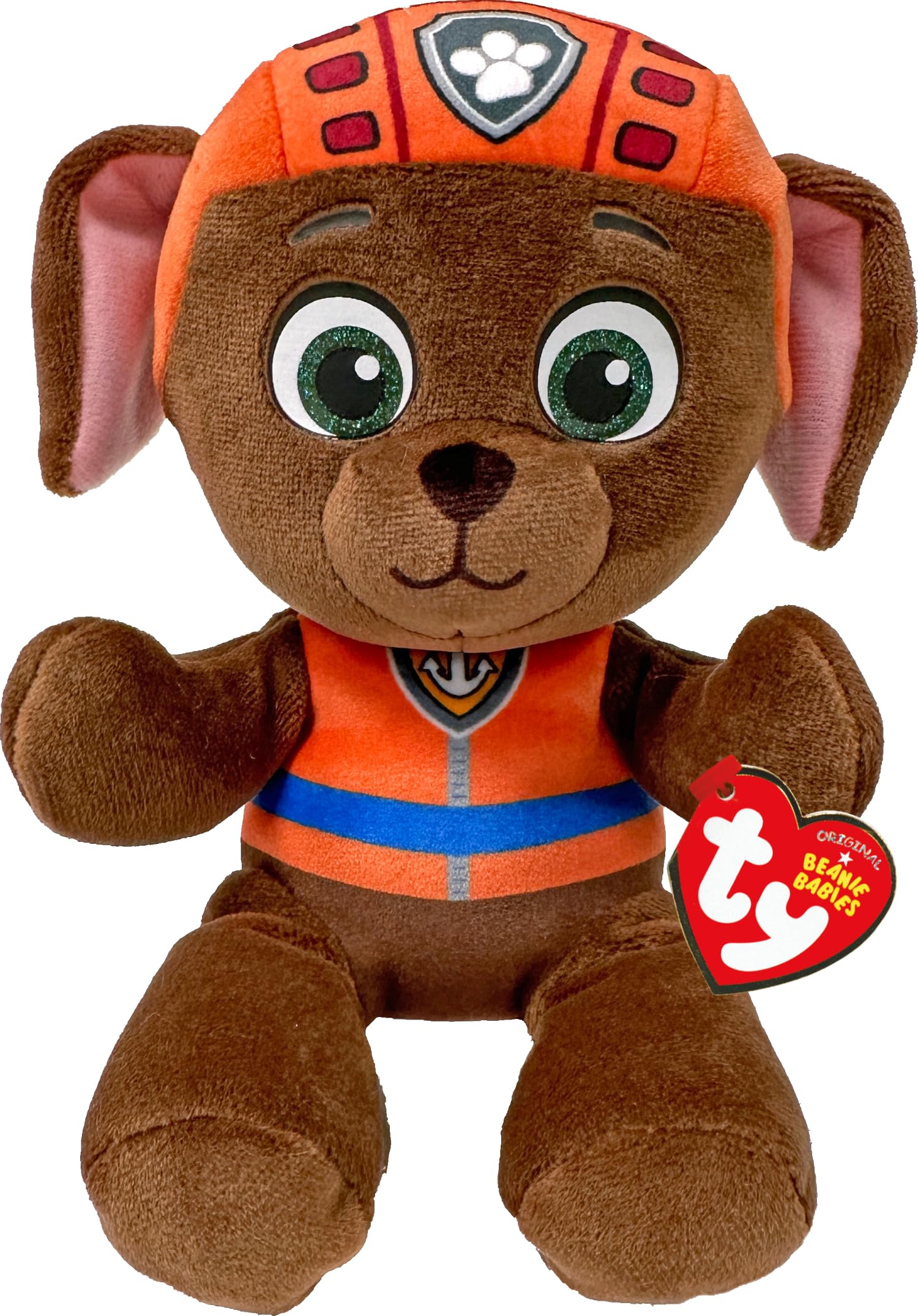 TY Zuma Paw Patrol Soft Plush Toy for Kids, Cuddly Teddy Collectible Stuffed Toy, Beanie Babies Range, Regular — image 1