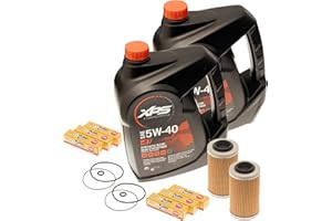 SEA-DOO Sea Doo Oil Change Kit W/Filter O Rings & Spark Plugs 2 Pack 4-Tec GTI GTX GTS