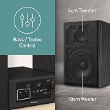 Panasonic SC-PM702EB-K Micro HiFi System 80W Bluetooth CD USB DAB+ Radio Black view 4