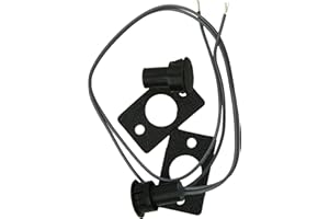 Kwikee 905324000 Black 3/4" Core Round Magnetic Door Switch