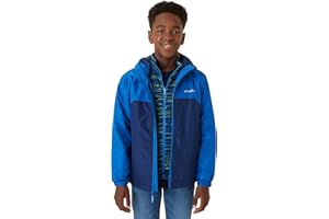Eddie Bauer Boys' Jacket - Lone Peak Waterproof 3-in-1 Insulated Windbreaker Coat with Removable Fleece Lining (5-20)