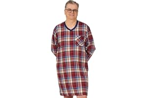 Ovidis Adaptive Nightshirt Pajama Senior Elderly Men - Stewart