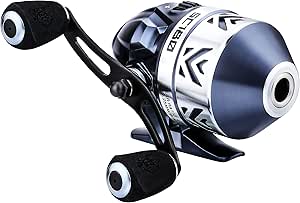 RUNCL Spincast Fishing Reel, Push Button Casting Design, High Speed 4.0:1 Gear Ratio, 5+1/7+1 Ball Bearings, 17.5 LB Max Drag, Reversible Handle for Left/Right Retrieve, Includes Monofilament Line