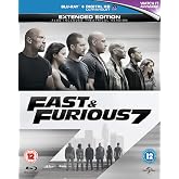 Fast &amp; Furious 7 [Blu-ray] [2017] [Region Free]
