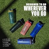 BlenderBottle Classic V2 Shaker Bottle 590ml Pebble Grey with BlenderBall view 5