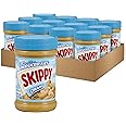 SKIPPY Reduced Fat Creamy Peanut Butter Spread, 16.3 Ounce (Pack of 12)