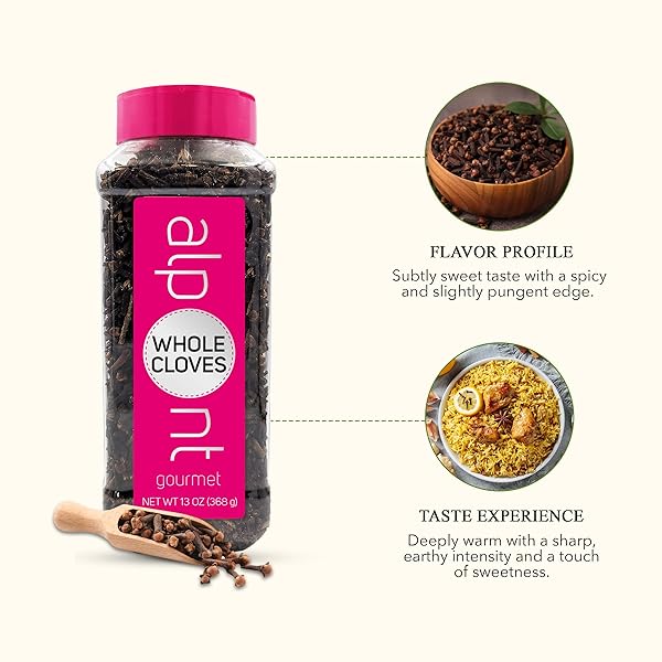 ALPONT GOURMET CLOVES WHOLE 13 OZ (368G)