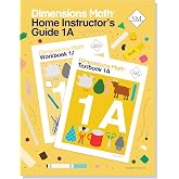 Dimensions Math Home Instructor's Guide 1A | Singapore Math Inc. [Spiral-bound]