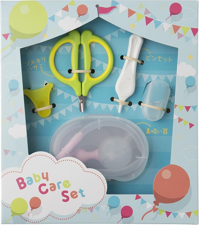 Amazon 貝印 新生児ギフトセットa 爪切りハサミ ピンセット 鼻吸い器 ギフトに最適なお手入れセット ベビー爪切り ベビー マタニティ 通販