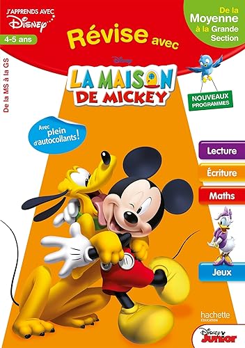 Download Révise avec Mickey - De la MS à la GS - Cahier de vacances PDF