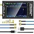 AURSINC Upgraded NanoVNA-F V3 Vector Network Analyzer 4.3" 1MHz–6GHz Antenna Analyzer Measuring S-Parameters Voltage Standing Wave Ratio SWR, Phase, Delay, Smith Chart Support RTC Real time