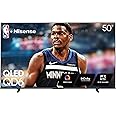 Hisense 50" Class QD6 Series (50QD6QF, 2025 Model) QLED 4K UHD Smart Fire TV, Voice Remote with Alexa, Dolby Vision, Dolby Atmos, Motion Rate 120, HDR 10+, Game Mode Plus, MEMC, VRR, ALLM