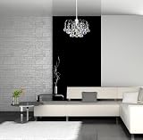 Klass Home Crystal Faceted Oriel Ceiling Light Shade Chrome Finish view 6