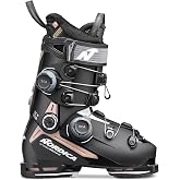 Nordica Speedmachine 3 115 BOA Dual Dial Women's Ski Boots | GripWalk, 100mm Last, Mid Volume, Extra Stiff Flex, Moldable Shell, Heat Moldable Cork Liner