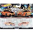Hot Wheels Premium Car Culture Fast and Furious 2021 Toyota GR Supra and Toyota Supra (1:64 Scale Double Pack)