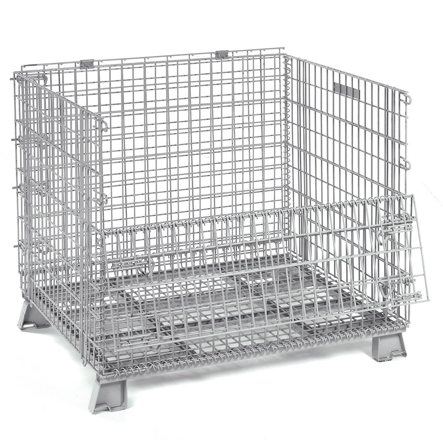40x32x341/2 Folding Wire Container, 4000 Lb Capacity Outdoor And Patio Products