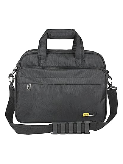 Yark Expandable Laptop Office Bag (Black)