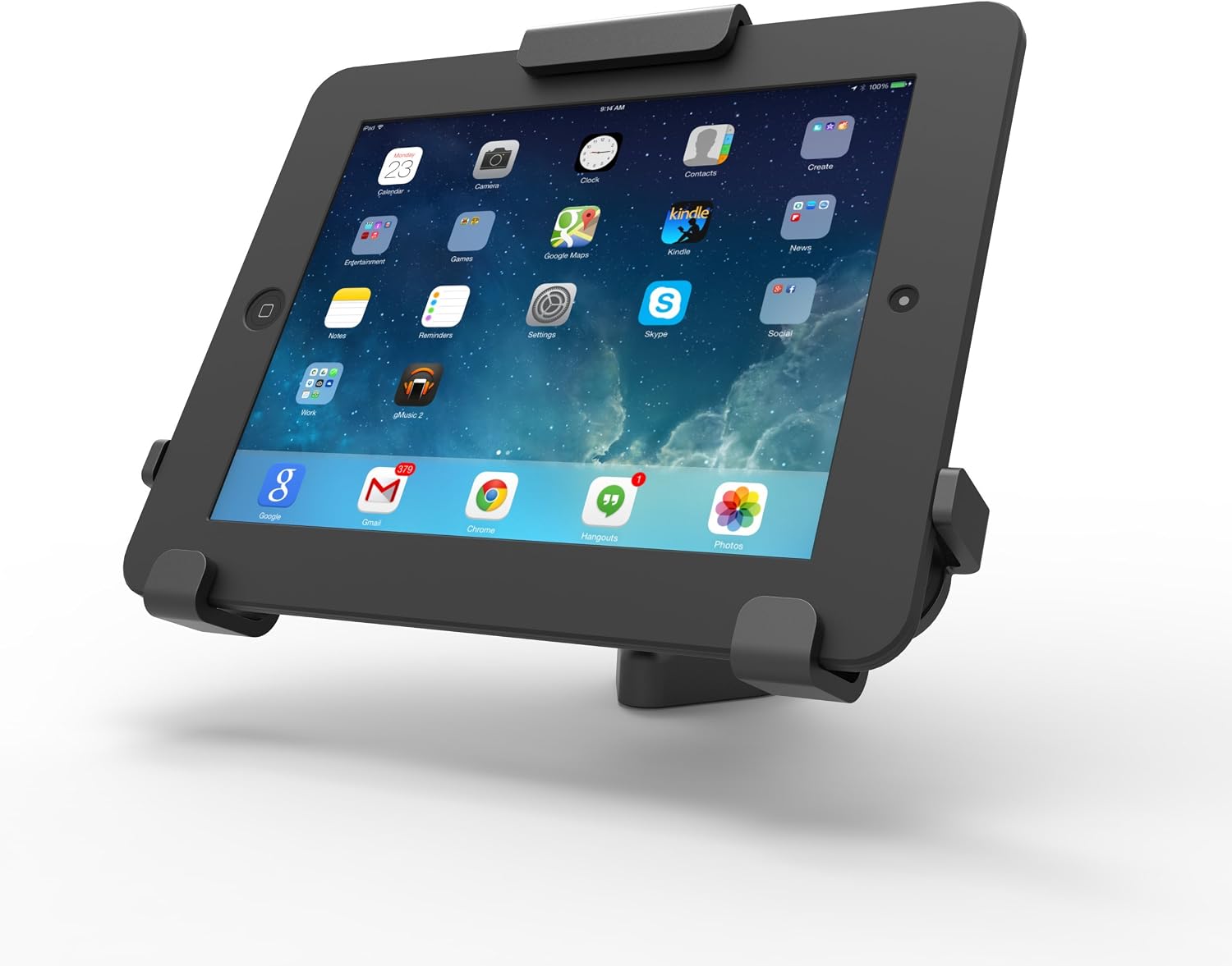 Compulocks 820BRCH Universal Tablet Rugged Case Holder, Locking Rugged Case Mount Fits Any Tablet - Image 4