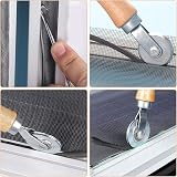 Rundago 3pc Tool Set: 2x Piping Roller, 1x Rubber Strip Hook for Window Grille view 6