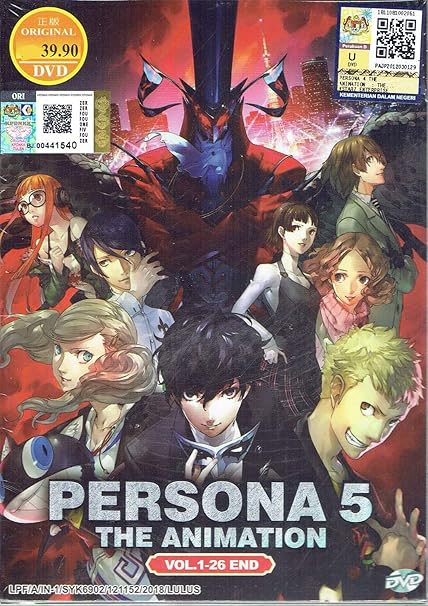 Amazon Co Jp Persona 5 The Animation Complete Anime Tv Series Dvd Box Set 26 Episodes Dvd ブルーレイ Amazon Co Jp Persona 5 The Animation Complete Anime Tv Series Dvd Box Set 26 Episodes Dvd ブルーレイ