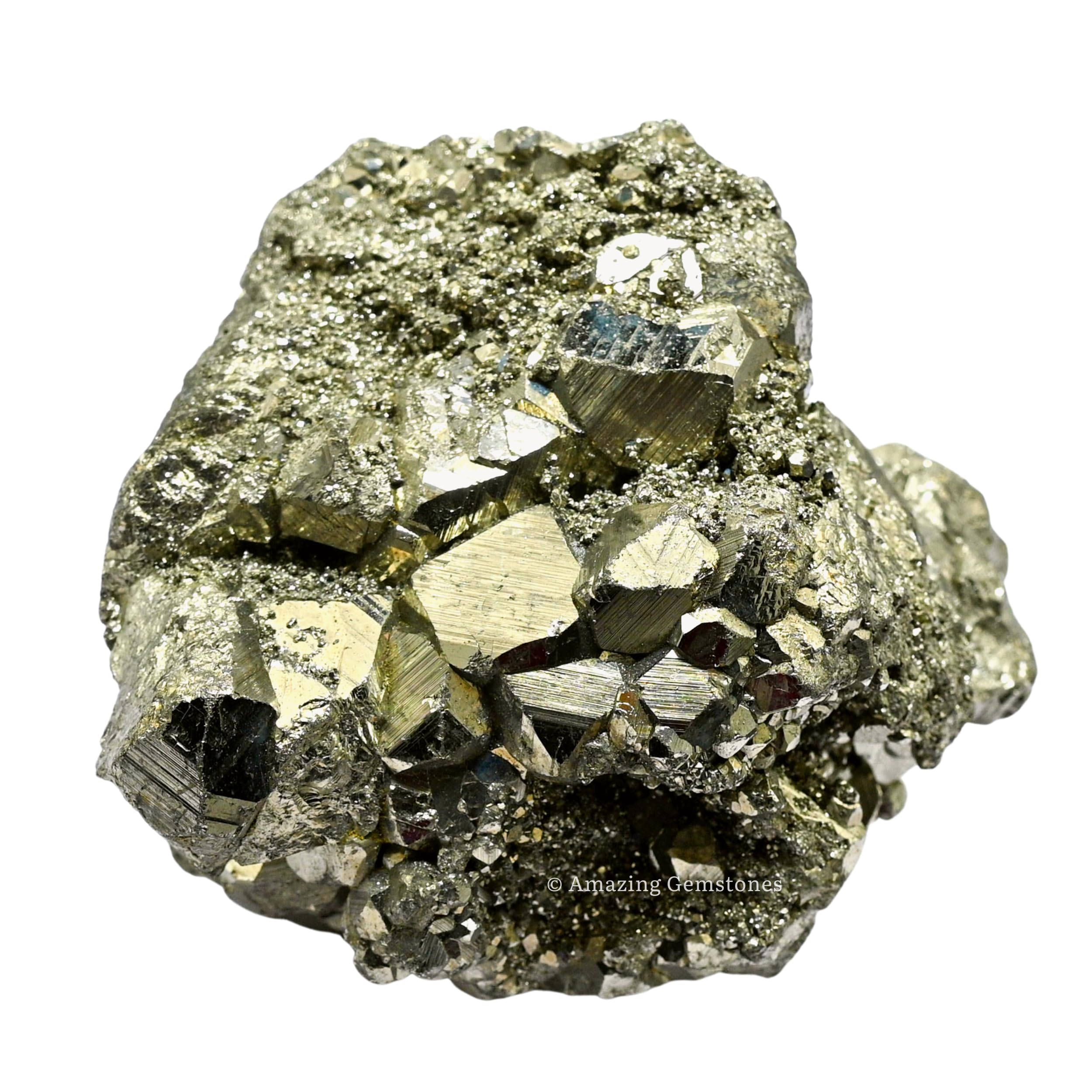 Pyrite Raw Crystals and Healing Stones, Natural