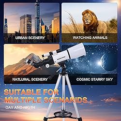 PISEZ Telescope for Adults & Beginner,70mm Aperture