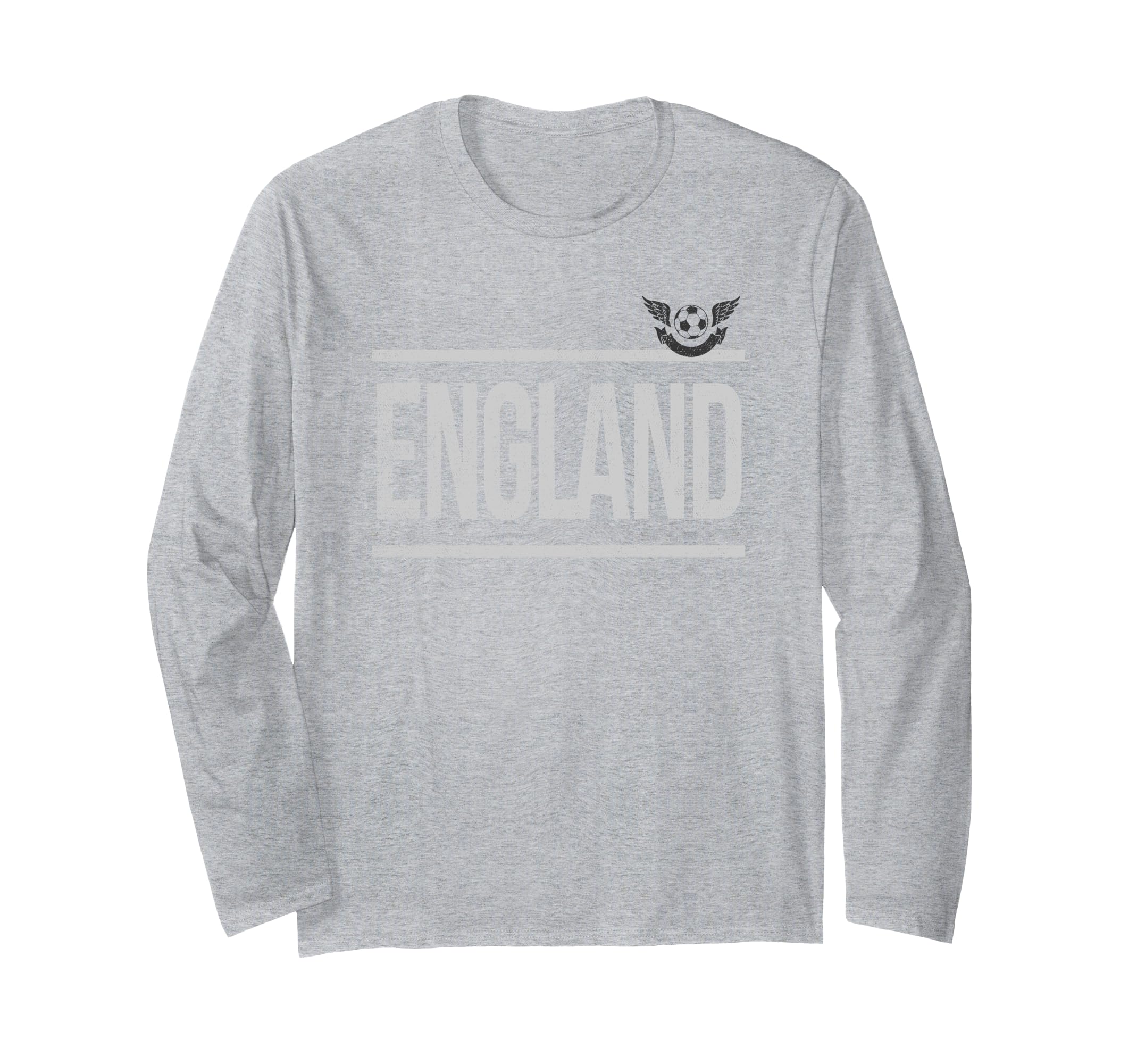 Trendy England Line Crest Long Sleeve T-Shirt