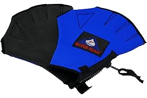 Water Gear All Neoprene Fingerless Force Gloves - 50% More Resistance