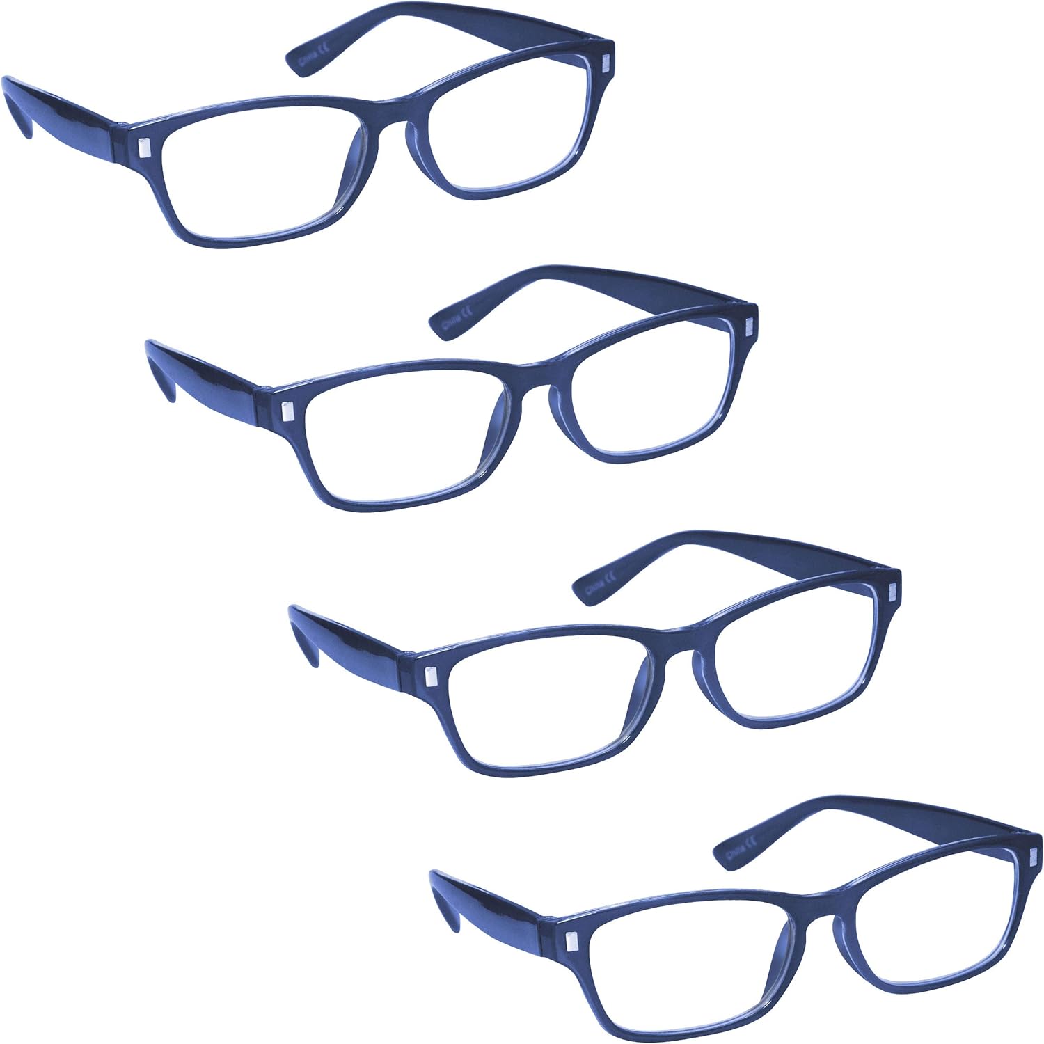 dark blue reading glasses