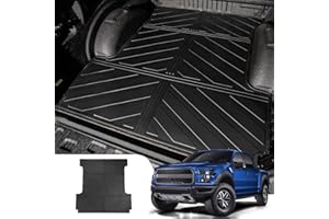 Dattumar Bed Mat Compatible with 2015-2025 Ford F150 or F150 Lightning 5.5ft Truck Bed Mat All Weather 5.5 Feet Bed Liner 2024 F-150 Accessories (2015-2025,5.5Ft)