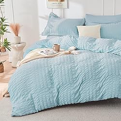 HYMOKEGE Lake Blue California King Comforter Set