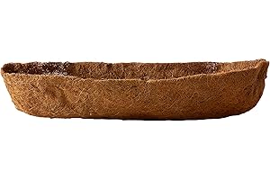 Bosmere 36" Pre-Formed Replacement Coco Liner with Soil Moist for Window Basket