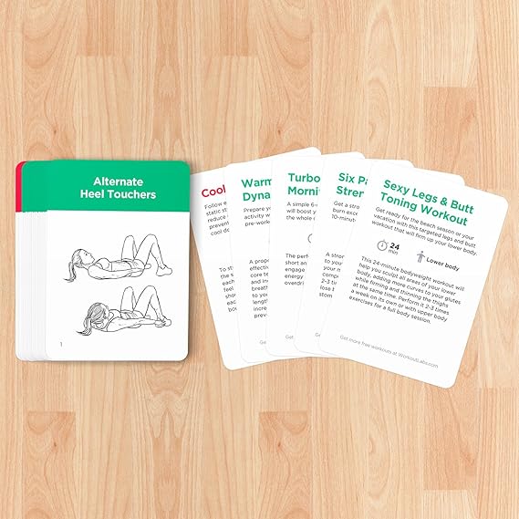  Workoutlabs Exercise Cards Simple Visual