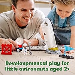LEGO DUPLO Town Space Shuttle Mission Rocket Toy