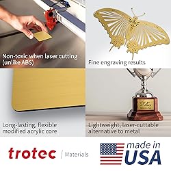 Trotec TroLase Metallic Plus | 8 Pcs | 12" x 12" x