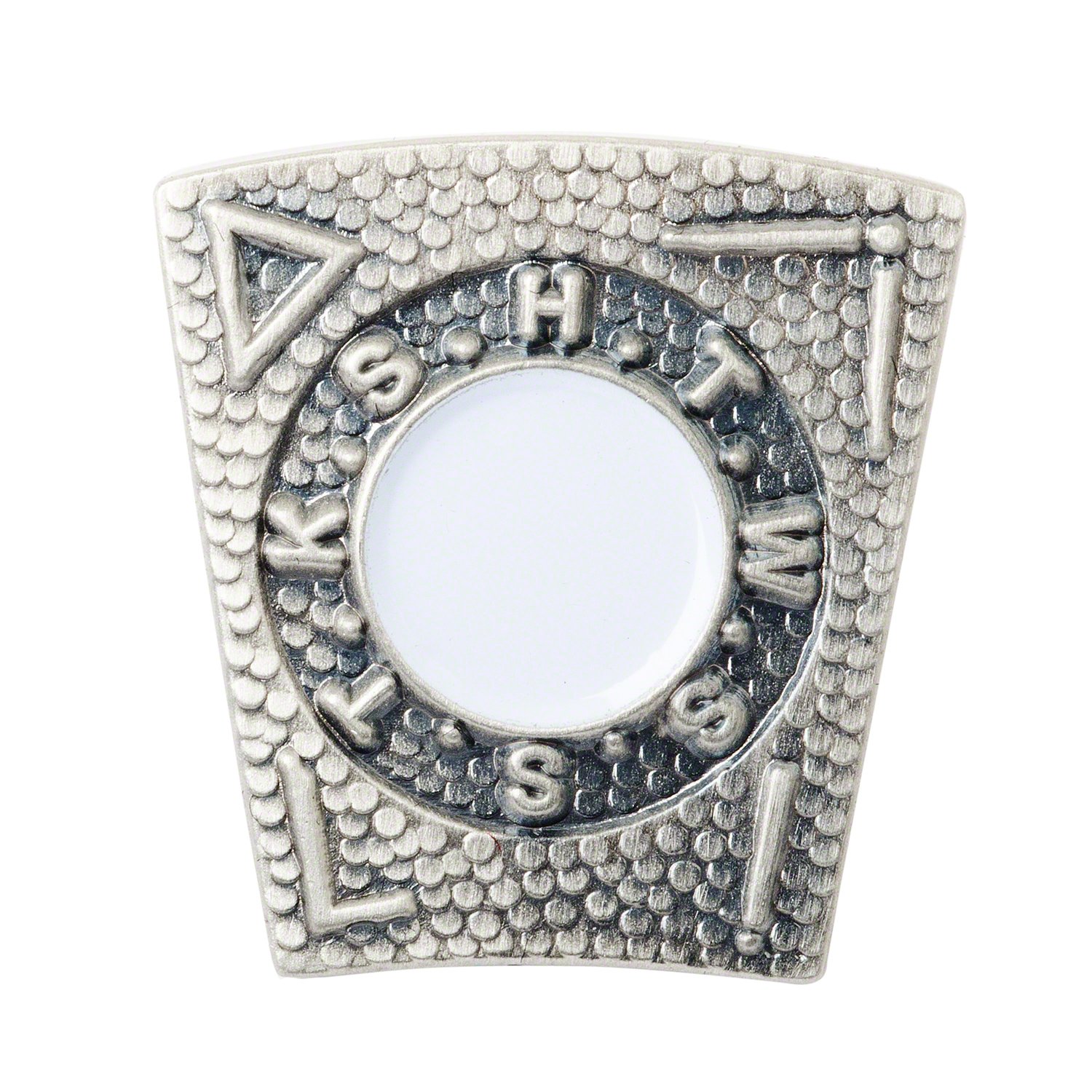 THE MASONIC COLLECTION - Mark Degree Keystone Badge - 3D Effects - Clutch Pin Fitting - Freemason Gifts for Men