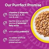 Whiskas Senior 11+ Poultry Feasts Wet Cat Food Pouches 12 x 85g Jelly view 5