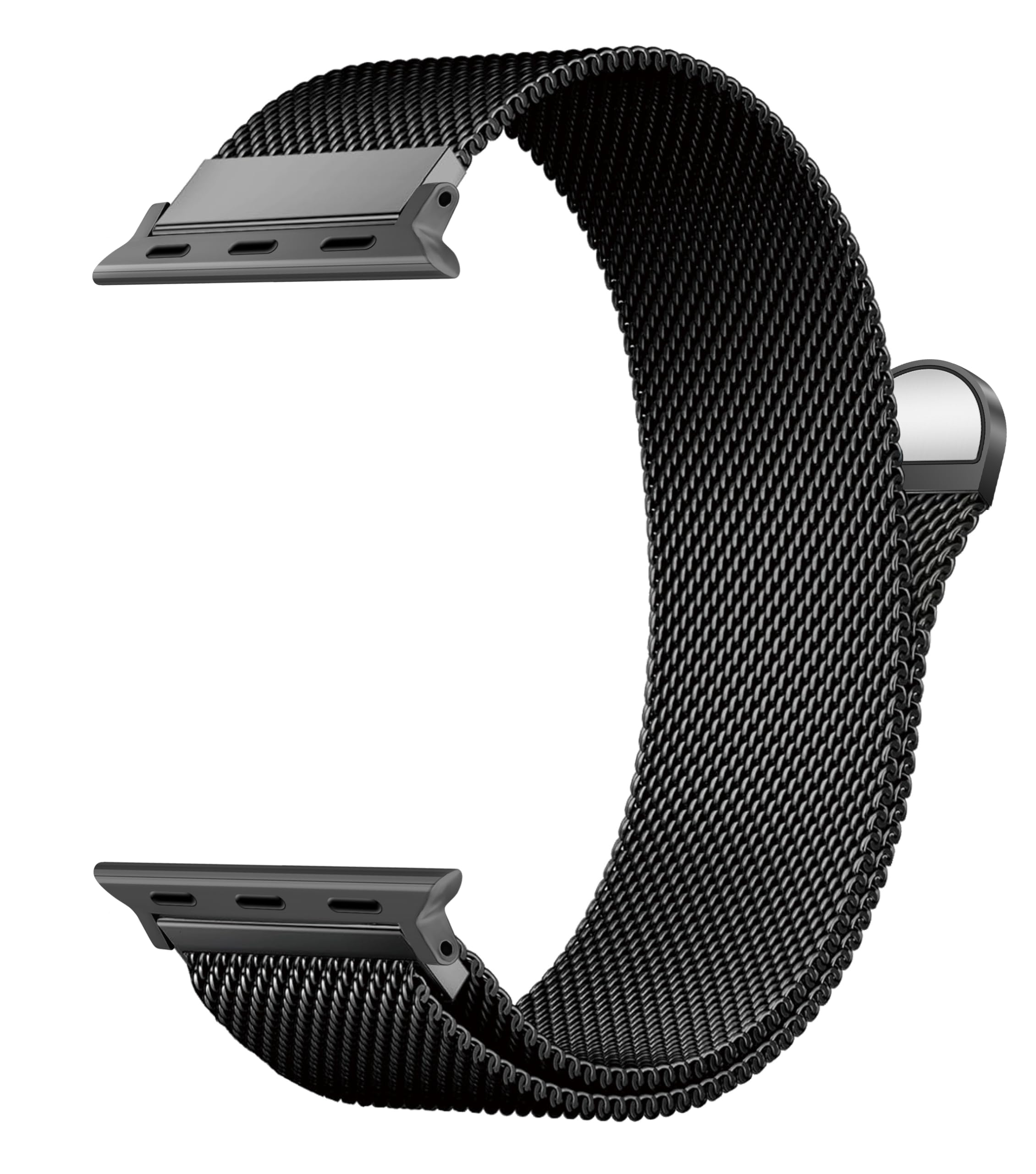 Photo 1 of BXUXOHS Milanese Loop for Apple Watch Bands 40mm 41mm 44mm 45mm 46mm 38mm 42mm Ultra/2 49mm Women Men,Magnetic Stainless Steel Mesh Metal Strap for iWatch Bands Series 10 9 8 7 6 5 4 3,SE/2