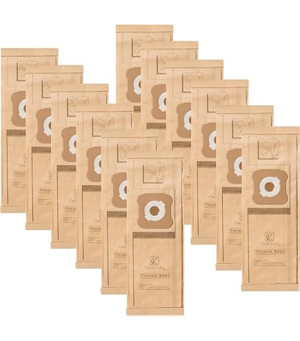 Paxanpax VB800 Sacchetti Carta Per Kirby Heritage, Legend, Generation, Sentria (5 Pezzi) – Marrone, Compatibili