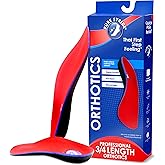 Pure Stride Professional 3/4 Length Orthotics - Shoe Insole & Support for Metatarsals, High Arch, Flat Feet - Pain Relief for Plantar Fasciitis, Arch, Heel - 1 Pair, Men's 9-9.5 / Women's 11-11.5