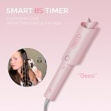 TYMO CURLPRO Automatic Rotating Curling Iron Pink 1 inch view 6