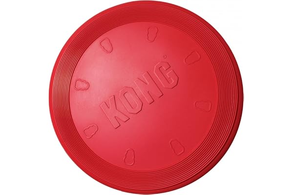KONG KONG Flyer Dog Toy - Large, Red, 1 Pack